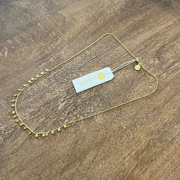 Gorjana NWT Chloe Mini Necklace Gold - Main Image